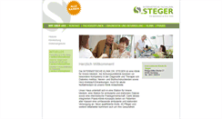Desktop Screenshot of klinik-steger.de
